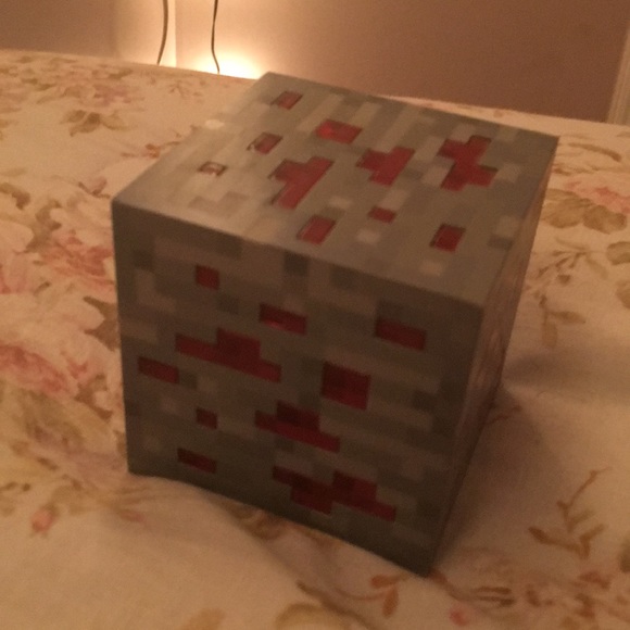Other Minecraft Redstone Ore Tap Nightlight Poshmark Other Minecraft Redstone Ore Tap Nightlight Poshmark